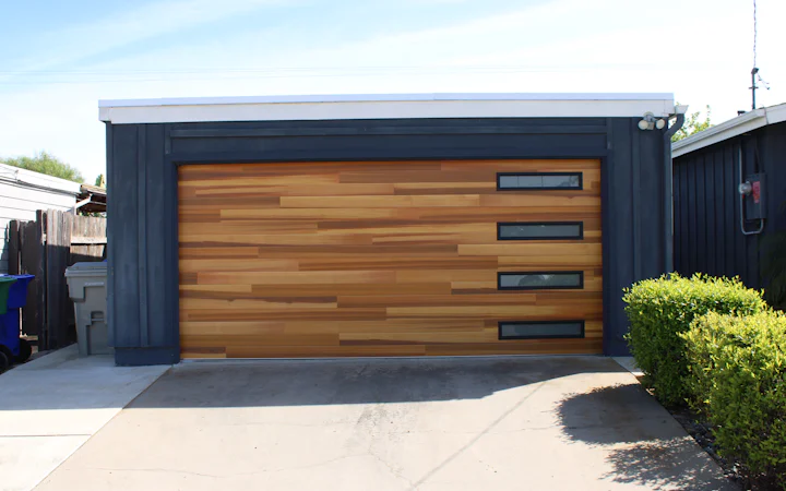 New garage doors